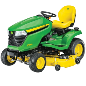 John Deere X380 Lawn Tractor with 54-In. Accel Deep Deck